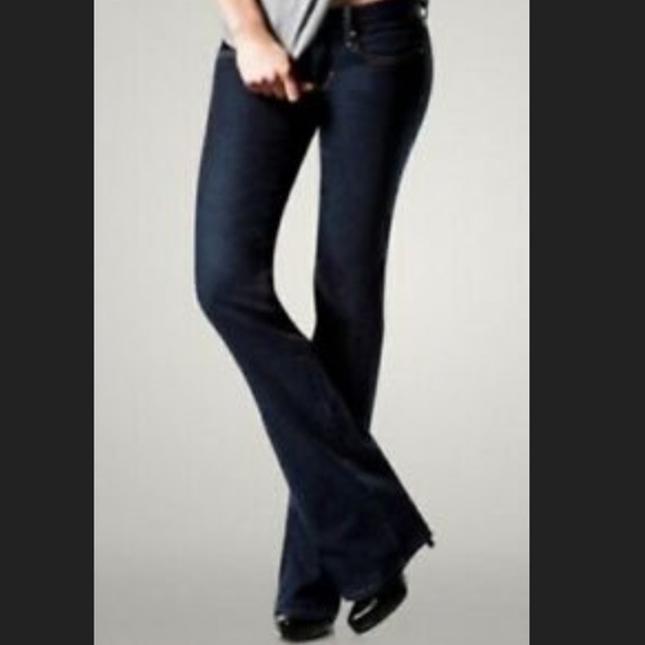 GAP Women's Boot Cut Jeans - Dark Blue - Picture 1 of 6